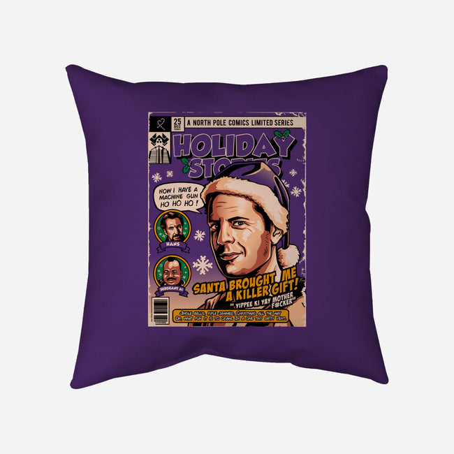 Holiday Stories Vol. 3-none removable cover w insert throw pillow-daobiwan