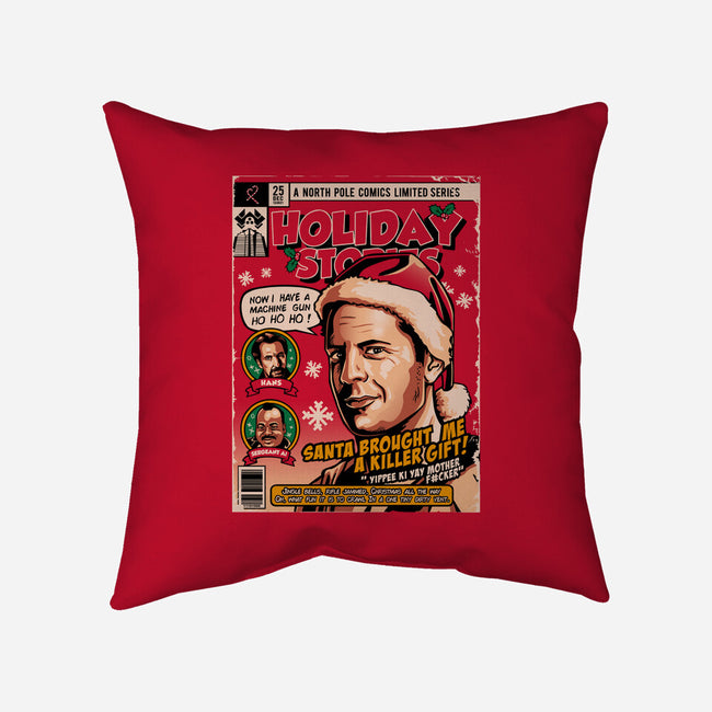 Holiday Stories Vol. 3-none removable cover w insert throw pillow-daobiwan