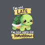 Early For Tomorrow-none removable cover w insert throw pillow-NemiMakeit