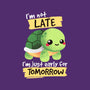 Early For Tomorrow-none removable cover w insert throw pillow-NemiMakeit