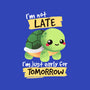 Early For Tomorrow-none removable cover w insert throw pillow-NemiMakeit
