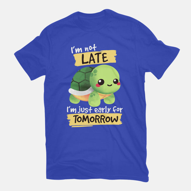 Early For Tomorrow-womens basic tee-NemiMakeit