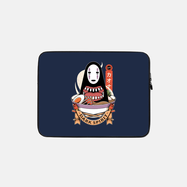 Dark Spirit Ramen-none zippered laptop sleeve-Alundrart