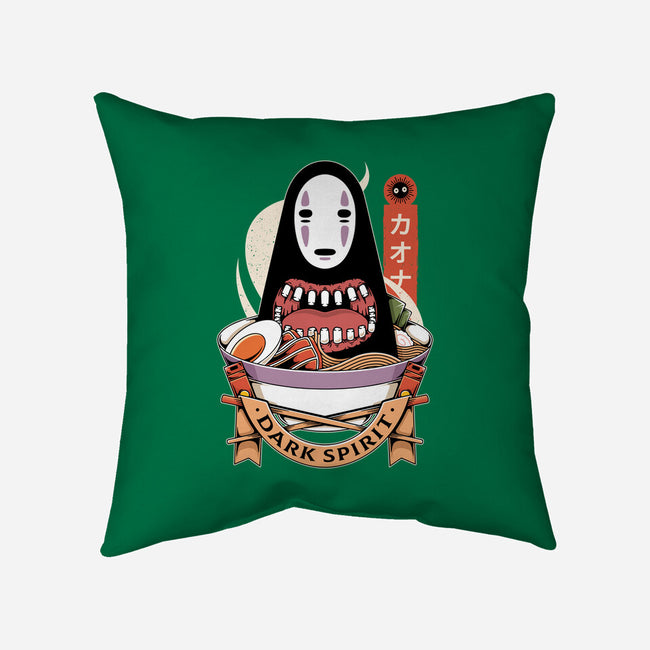 Dark Spirit Ramen-none removable cover w insert throw pillow-Alundrart