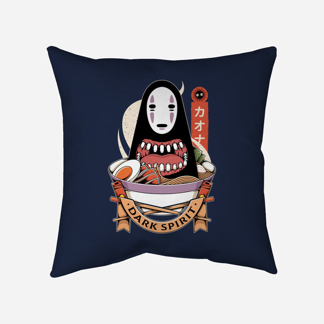 Dark Spirit Ramen-none removable cover w insert throw pillow-Alundrart