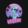 Alien Vibes!-none drawstring bag-vp021