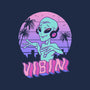 Alien Vibes!-mens premium tee-vp021
