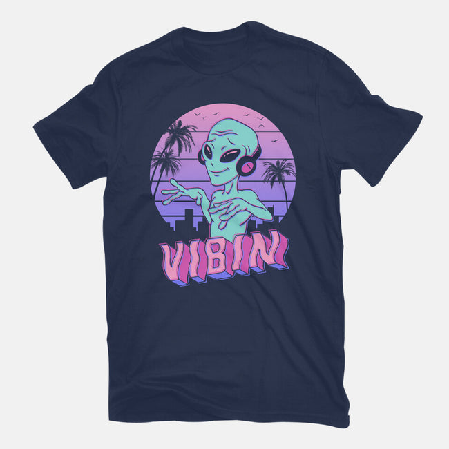 Alien Vibes!-youth basic tee-vp021