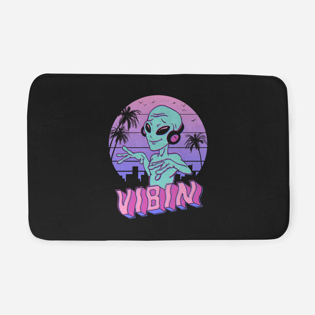 Alien Vibes!-none memory foam bath mat-vp021