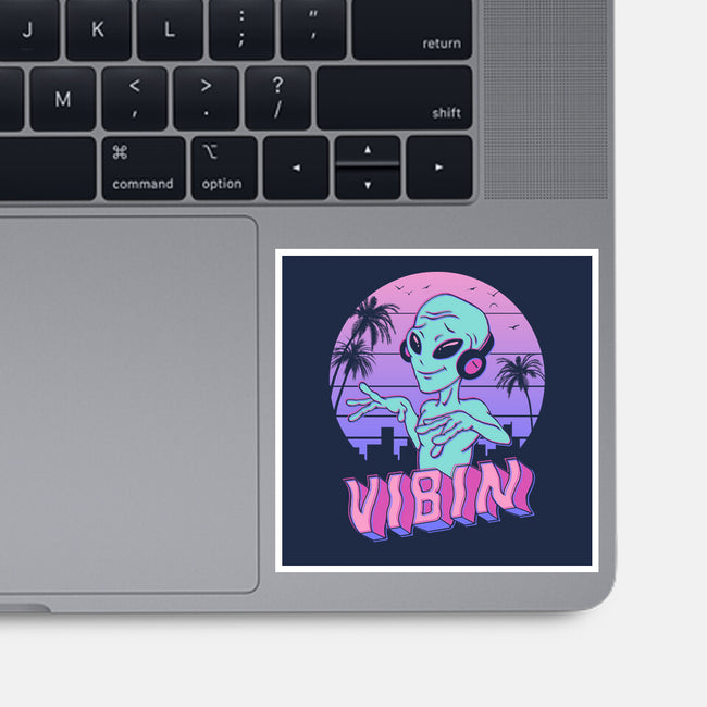 Alien Vibes!-none glossy sticker-vp021