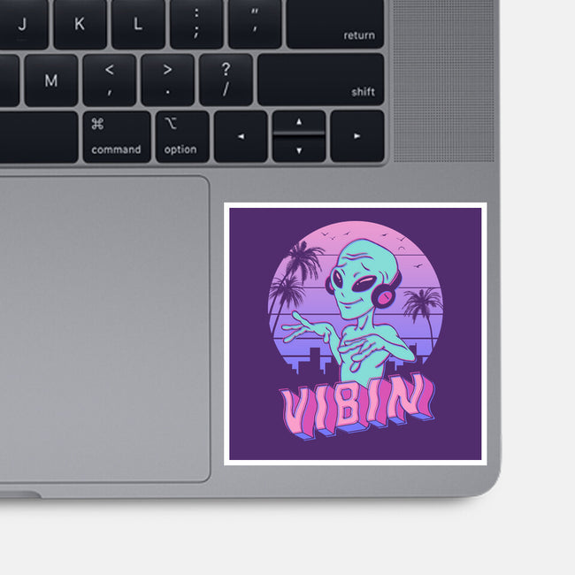 Alien Vibes!-none glossy sticker-vp021