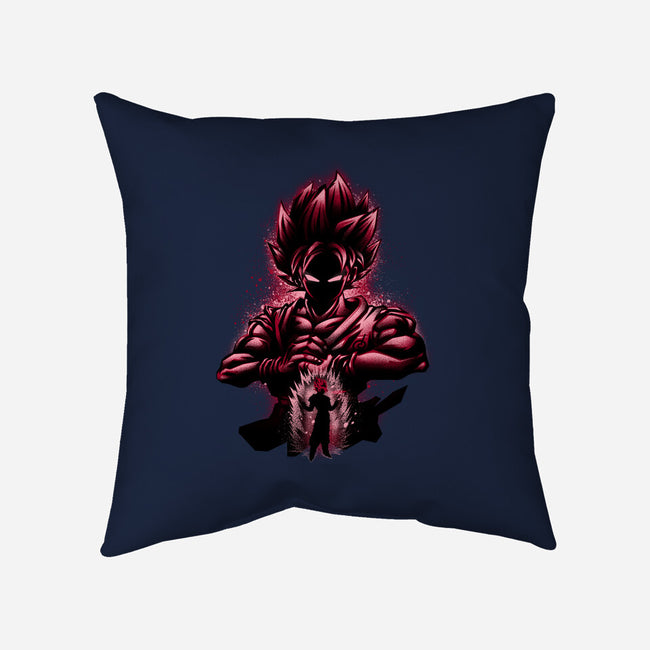 Super Kaioken-none removable cover w insert throw pillow-hypertwenty
