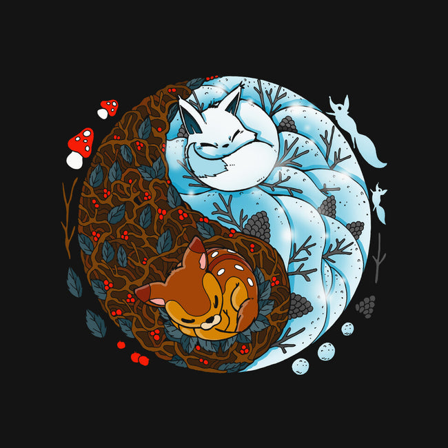 Winter Buddies-none removable cover w insert throw pillow-Vallina84