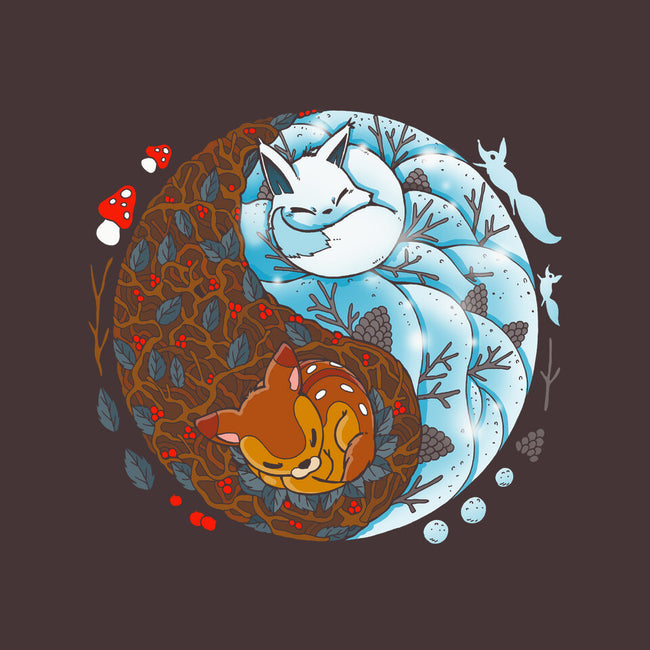 Winter Buddies-none removable cover w insert throw pillow-Vallina84