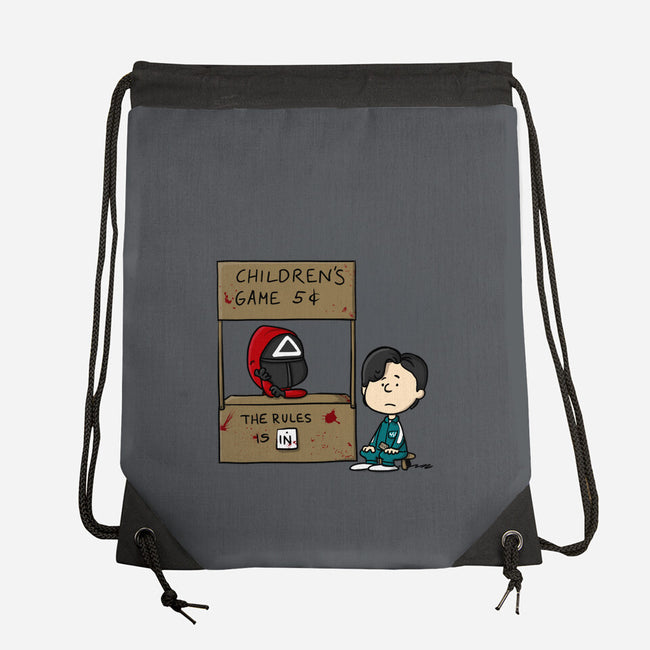 Childrens Game-none drawstring bag-MarianoSan