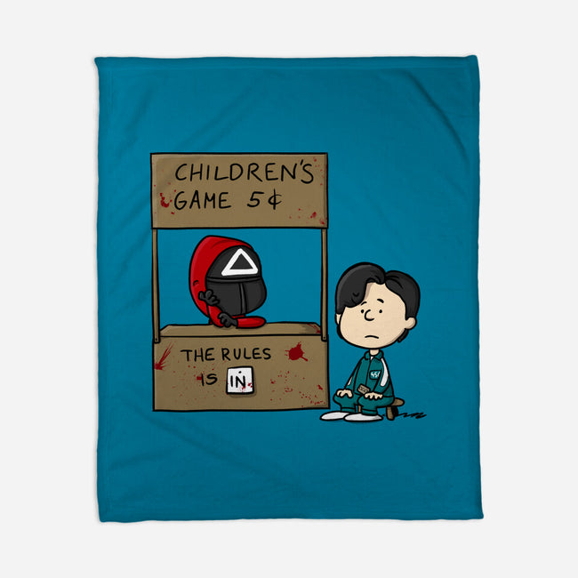 Childrens Game-none fleece blanket-MarianoSan