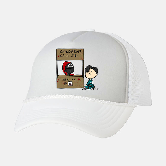 Childrens Game-unisex trucker hat-MarianoSan