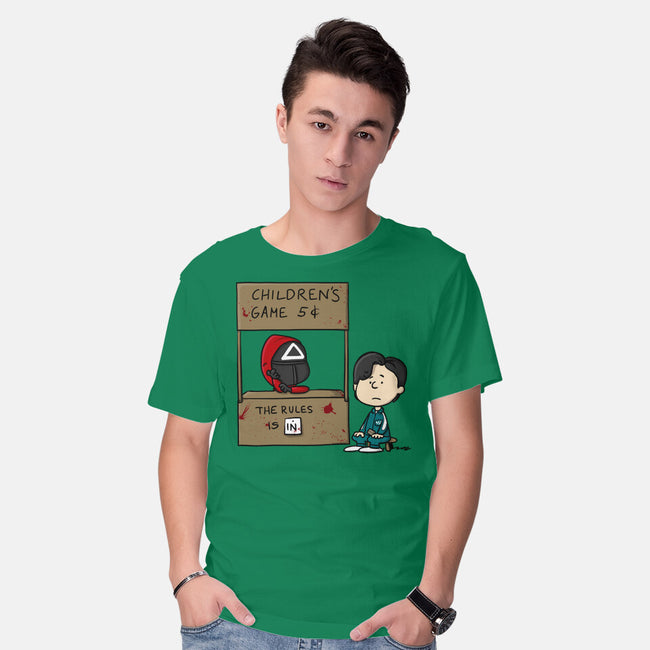 Childrens Game-mens basic tee-MarianoSan