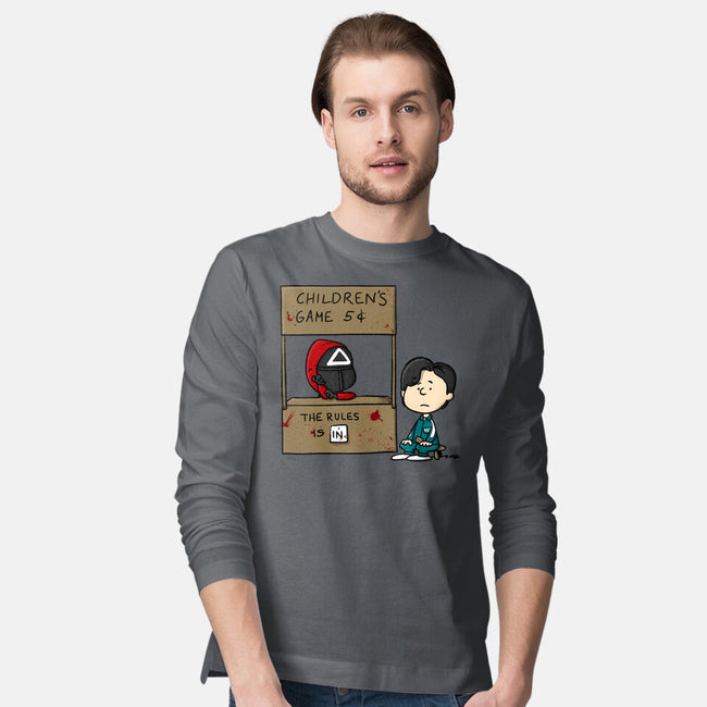 Childrens Game-mens long sleeved tee-MarianoSan