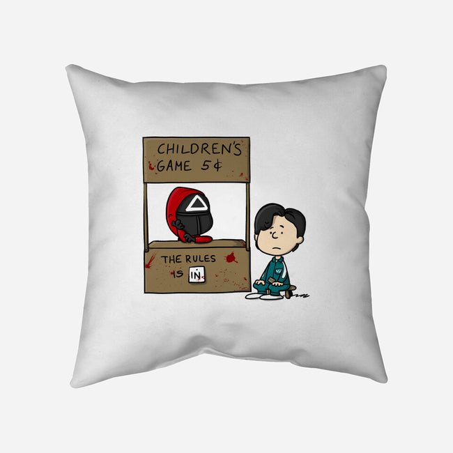 Childrens Game-none removable cover throw pillow-MarianoSan