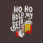 Ho Ho Hold My Beer-none stretched canvas-eduely