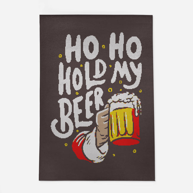 Ho Ho Hold My Beer-none outdoor rug-eduely