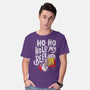 Ho Ho Hold My Beer-mens basic tee-eduely