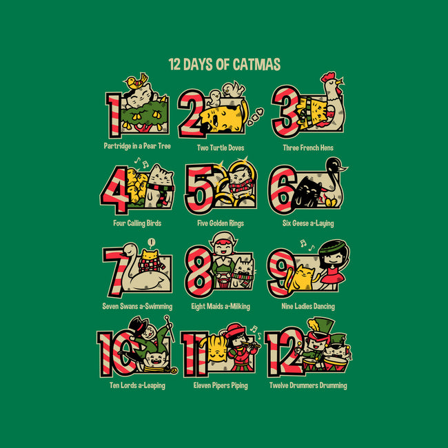 12 Days Of Catmas-womens basic tee-krisren28