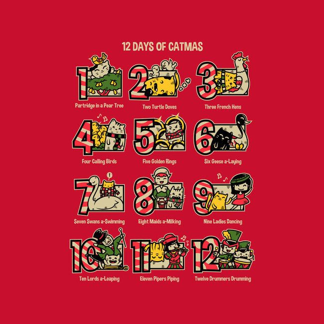12 Days Of Catmas-unisex crew neck sweatshirt-krisren28