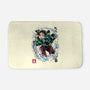 Tanjiro Sumi-E-none memory foam bath mat-DrMonekers