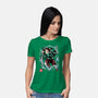 Tanjiro Sumi-E-womens basic tee-DrMonekers