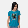 Tanjiro Sumi-E-womens basic tee-DrMonekers