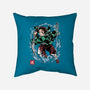 Tanjiro Sumi-E-none removable cover throw pillow-DrMonekers