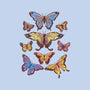 Butterflies-none dot grid notebook-eduely