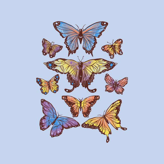 Butterflies-none memory foam bath mat-eduely