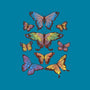 Butterflies-none polyester shower curtain-eduely