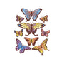 Butterflies-none fleece blanket-eduely