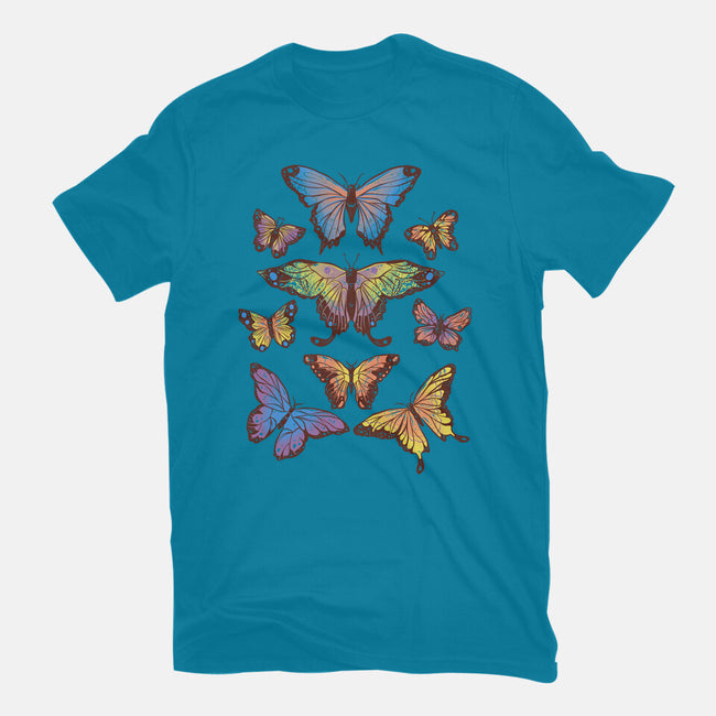 Butterflies-womens basic tee-eduely