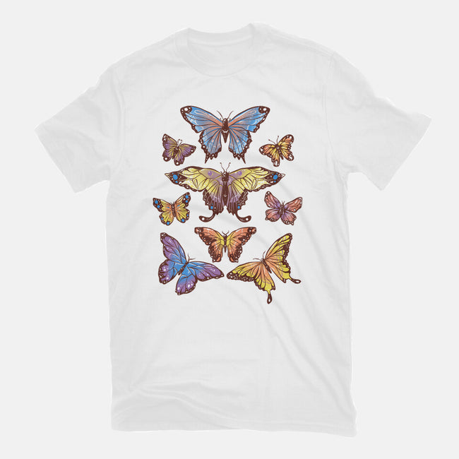 Butterflies-youth basic tee-eduely
