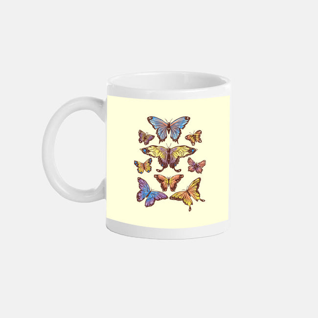 Butterflies-none glossy mug-eduely