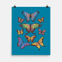 Butterflies-none matte poster-eduely