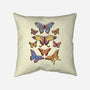 Butterflies-none removable cover w insert throw pillow-eduely