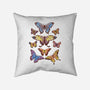 Butterflies-none removable cover w insert throw pillow-eduely
