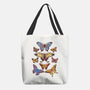 Butterflies-none basic tote-eduely