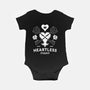 Keyblade Vs. Heartless-baby basic onesie-Logozaste