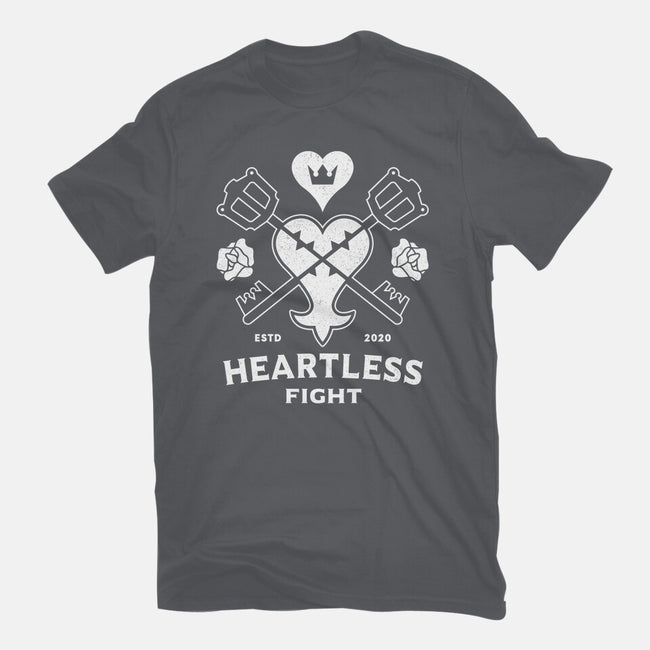 Keyblade Vs. Heartless-womens fitted tee-Logozaste