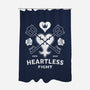 Keyblade Vs. Heartless-none polyester shower curtain-Logozaste