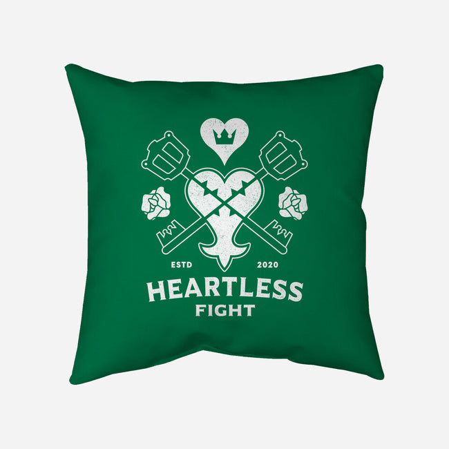 Keyblade Vs. Heartless-none removable cover w insert throw pillow-Logozaste