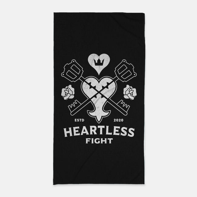 Keyblade Vs. Heartless-none beach towel-Logozaste