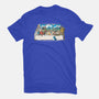 Anime Dinner-womens fitted tee-trheewood